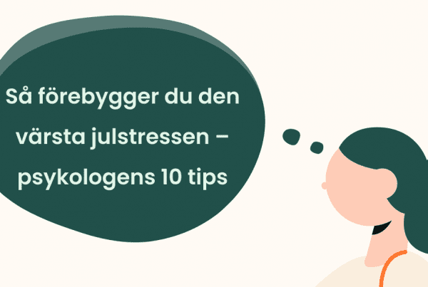 10 tips för att förebygga julstress.